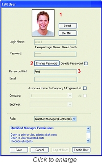 New user login