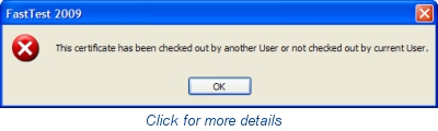 Certificate Locking
